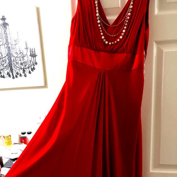 Kate Unger Red Dress 💃💃 - Picture 1 of 5